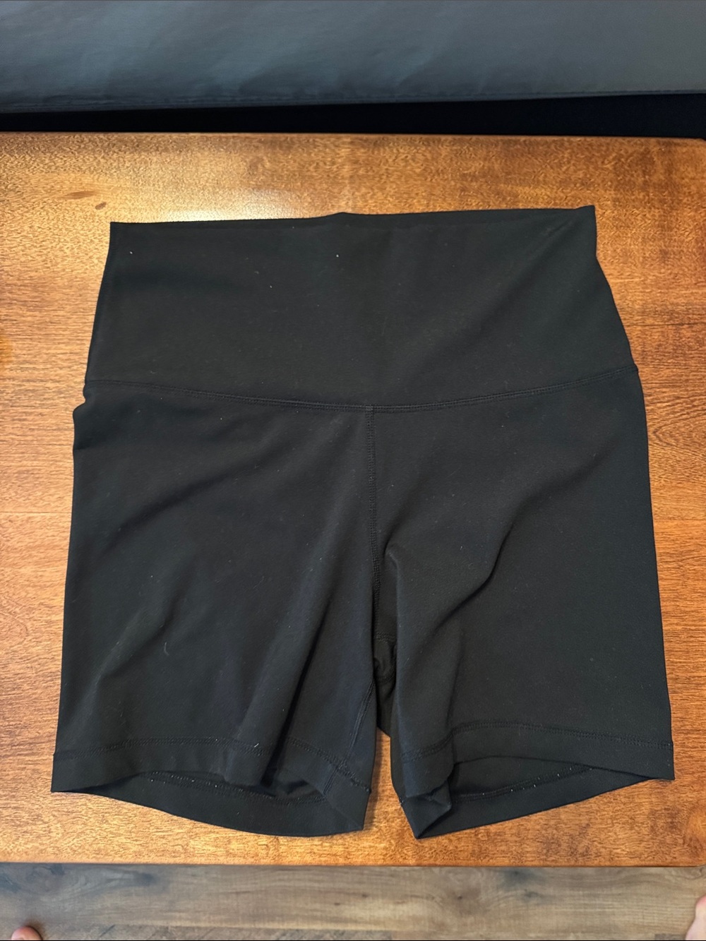 Yogalicious Black High-Rise Bike Shorts